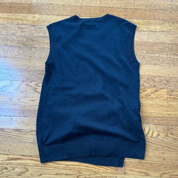 All Saints Lapse charcoal tank top size 6 - Picture 3 of 11